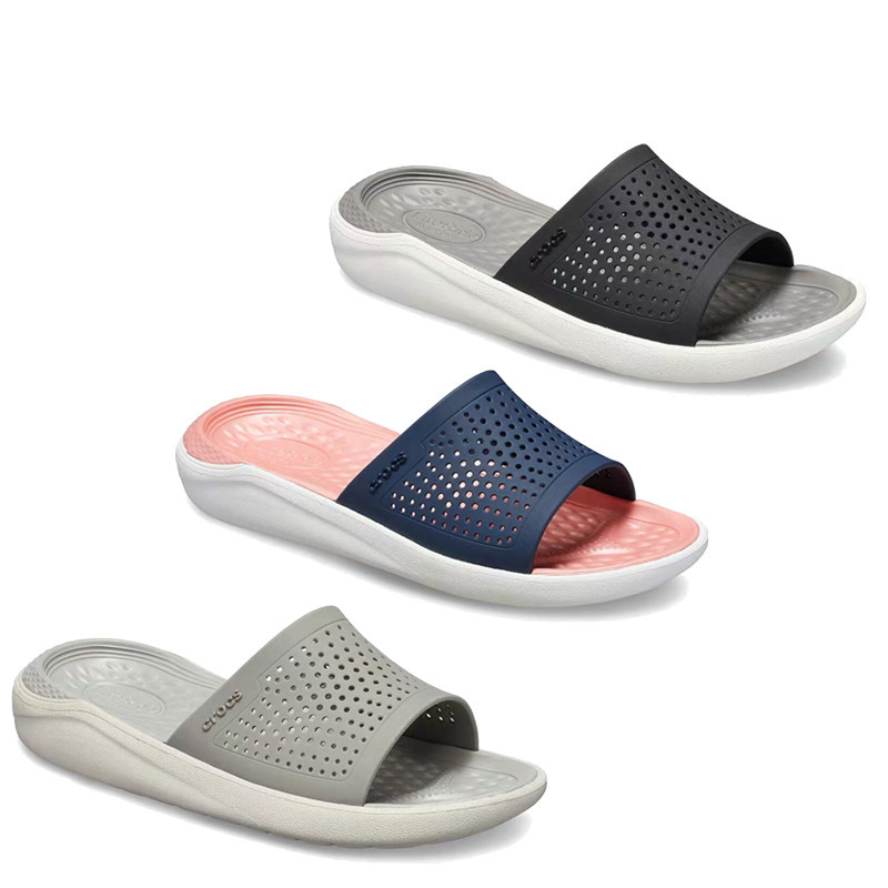 DÉP QUAI NGANG CHỐNG HÔI CHÂN CROCS LITERIDE CHO CẢ NAM VÀ NỮ