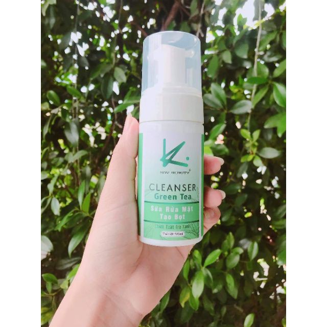 [HCM]SỮA RỬA MẶT LÀM SẠCH TẠO BỌT TRÀ XANH Kay beauty