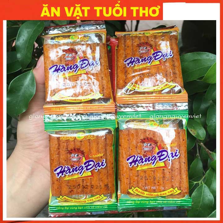 Dây 12 gói sườn dê nướng hằng đại nhỏ bò miếng cay