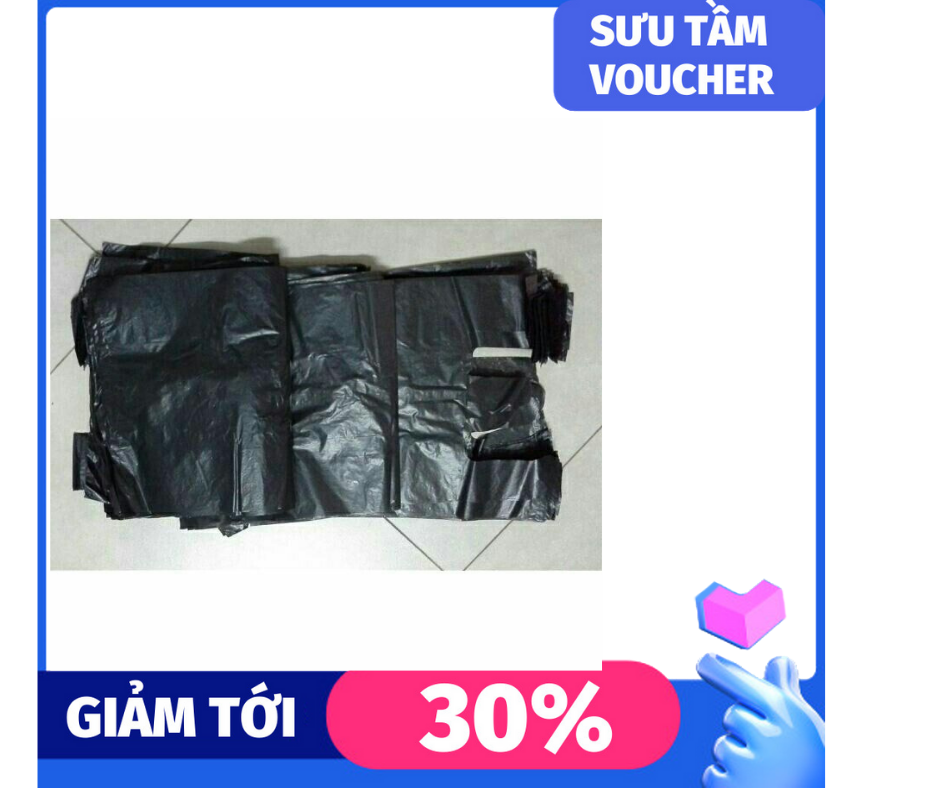 Sỉ 25K 1Kg Túi Nilong Đen Đủ Cỡ(2Kg, 5Kg, 10Kg, 15Kg, 20Kg)