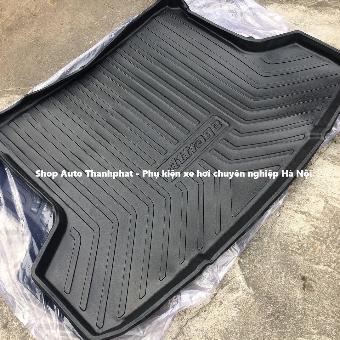 Attrage, khay lót cốp mitsubishi attrage 2018 2019 2020 2021 2022 chất liệu nhựa dẻo cao cấp