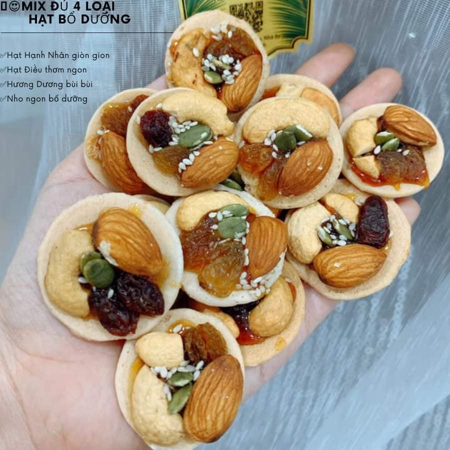 500g kẹo hạt điều mix hạt loại 1[ GIAO HÀNG NHANH 4h HCM]
