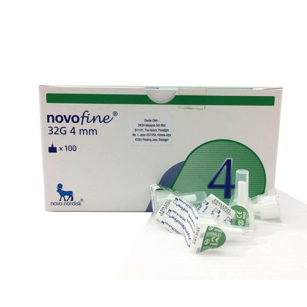 Đầu kim tiêm tiểu đường Novofine 32G 4mm