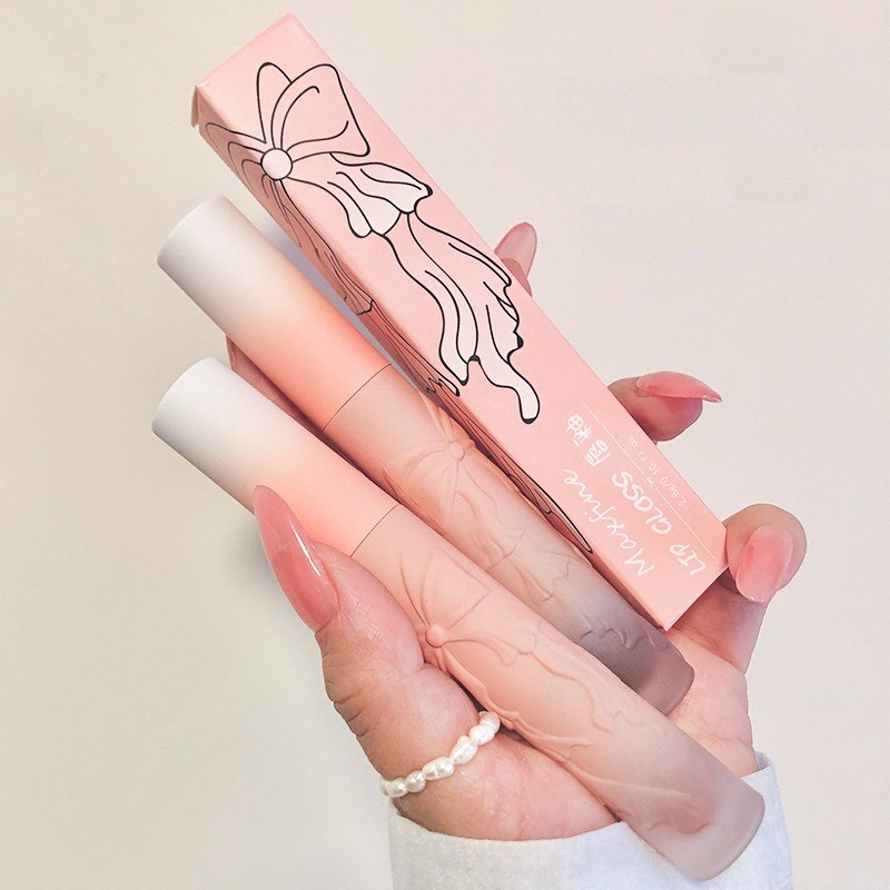 son 1k 10k gogotales nơ mẫu mới vỏ khắc nơ handmade son môi màu đỏ gạch giá rẻ 1k son kem lì gogo tales giá rẻ dành cho học sinh cấp 1 2 3 phiên bản dusk pink fog
