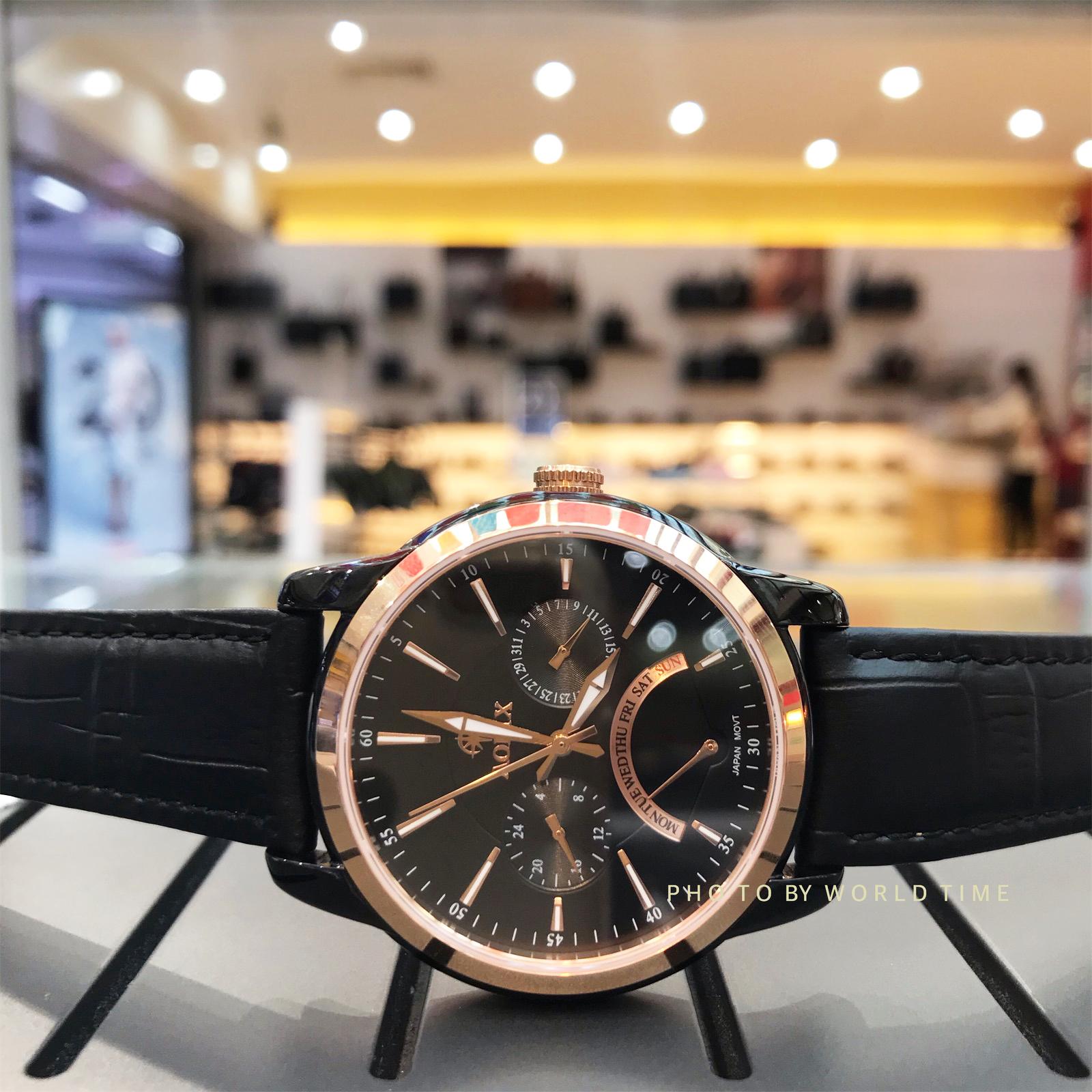 Đồng hồ nam Aolix AL 7061G Full Hộp, Thẻ Bảo Hành Hãng, Kính Sapphire Chống Xước Chống Nước