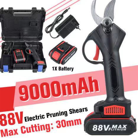 KÉO CẮT TỈA CÀNH, Kéo điện cầm tay- Việc cắt tỉa cành trở nên dễ dàng không cần sức lực và đấu nối điện