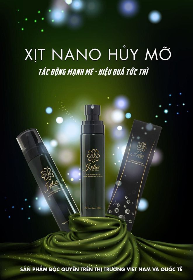 [HCM]1 chai Xịt tan mỡ Nano JPlus. Tặng 1 hũ Saffron BAHRAMAN 350k khi mua 5 chai.