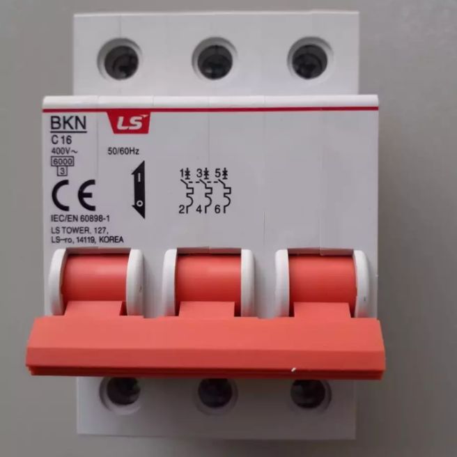 Aptomat LS MCB 3P 16A chính hãng