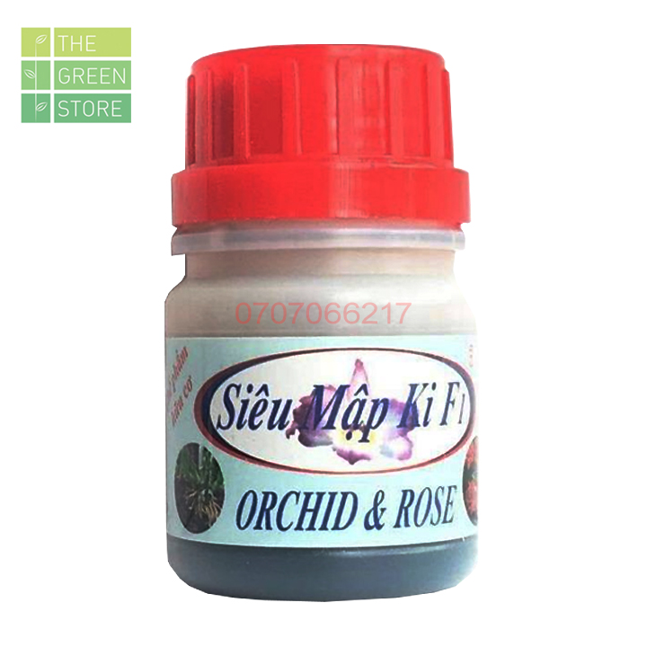 Chế phẩm hữu cơ Siêu mập ki F1 kích kei ki, kích ra rễ, dưỡng cây cho hoa lan, hoa hồng