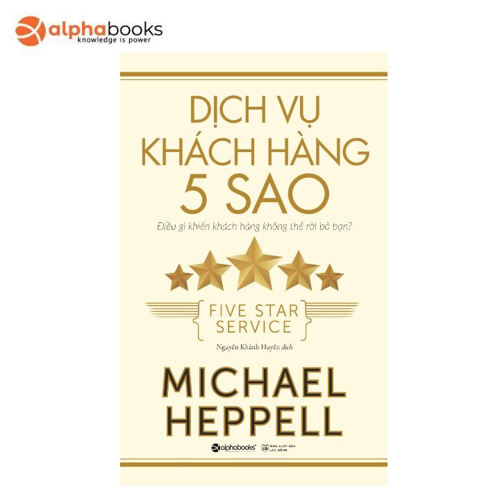 Sách alphabooks - dịch vụ khách hàng 5 sao
