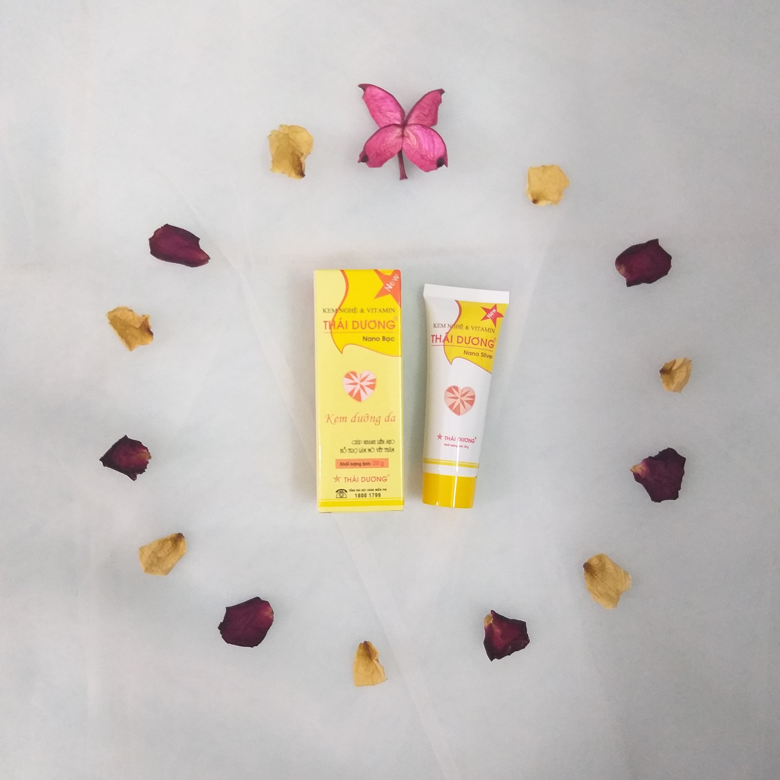 [HCM]Kem nghệ & Vitamin Thái Dương - Dưỡng da nhanh liền vết thương
