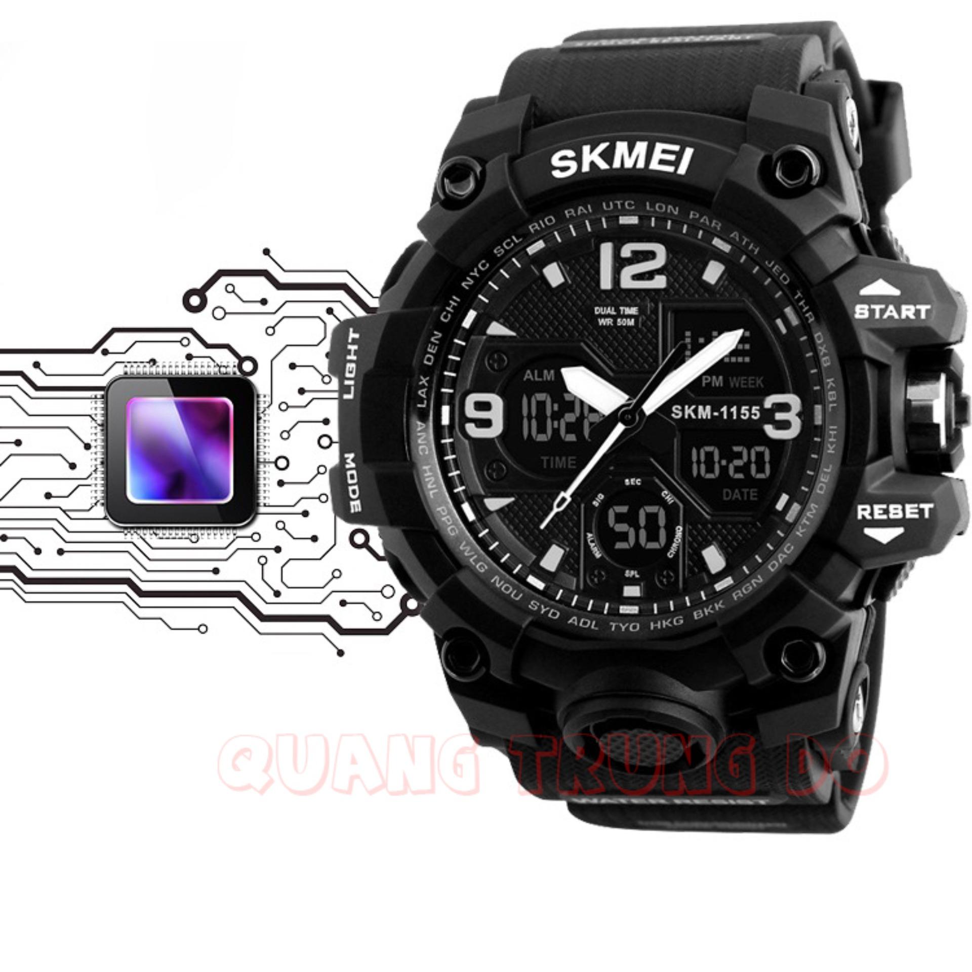 Dong ho gia re , Đồng hồ đẹp - Đồng hồ nam SKMEI kiểu dáng trẻ trung - năng động -  hàng cao cấp - giá rẻ - uy tín - chất lượng , Tặng phiếu bảo hành 1 năm Toàn quốc