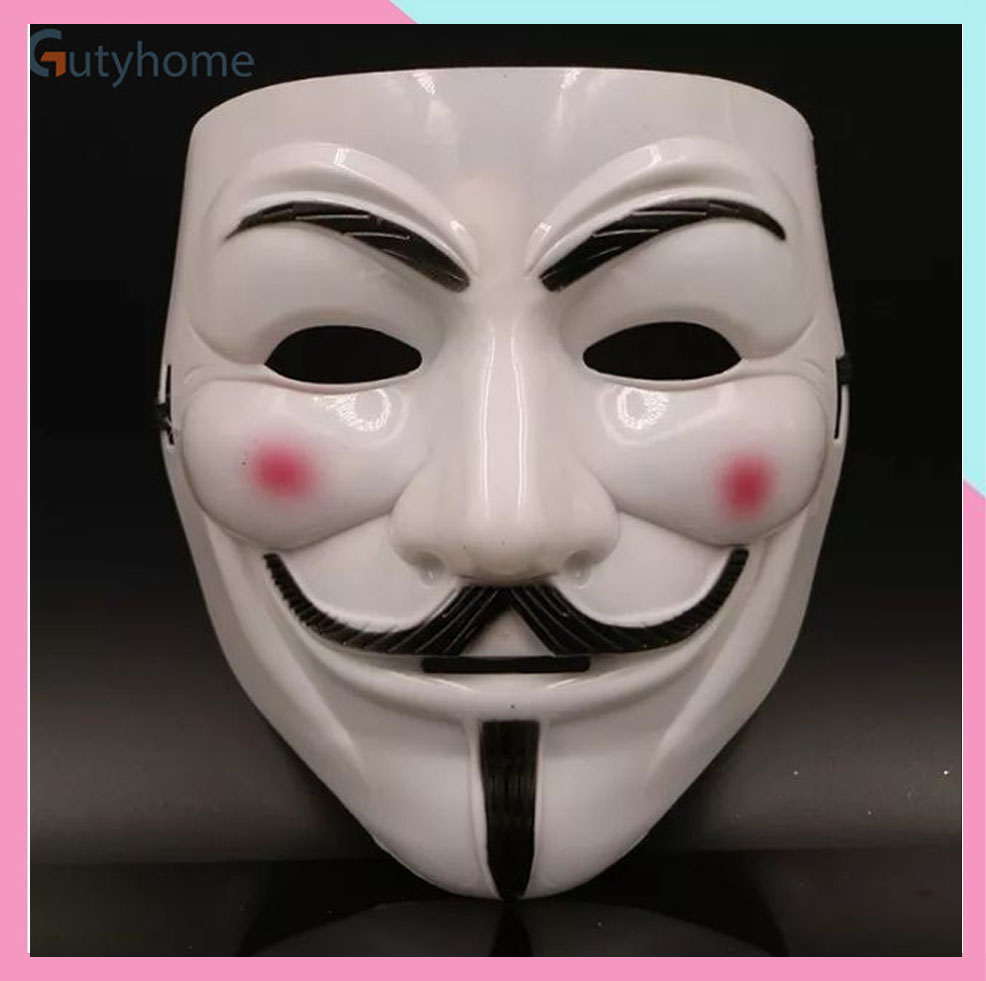 Mặt nạ Hacker - mặt nạ Anonymous hóa trang - Mặt nạ haloween - mặt nạ trung thu 2022