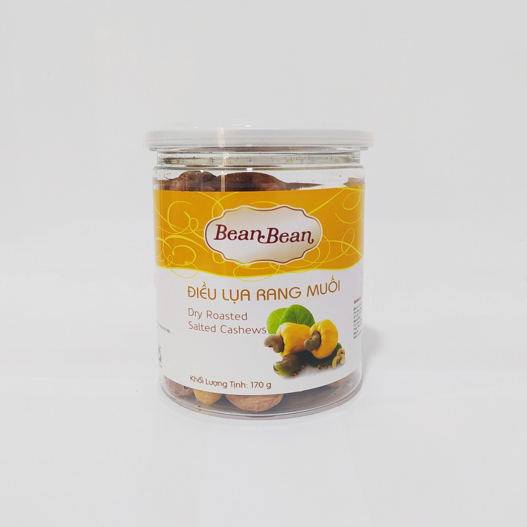 Điều lụa rang muối Bean Bean hũ 170g