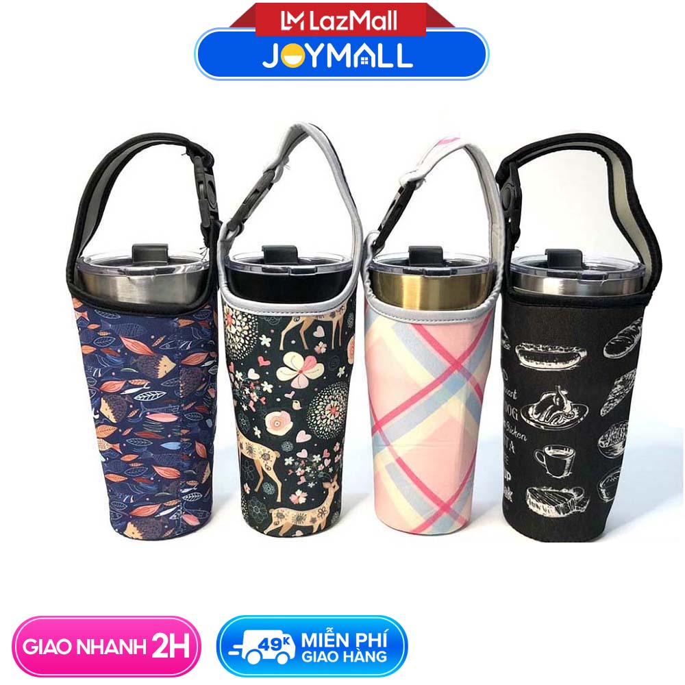 Túi đựng ly bình giữ nhiệt Lock&Lock LHC4137 LHC4138 LHC4151 HAP507 LHC3249 LHC4140 LHC4143 LHC4144 LHC4148 dành cho ly bình dưới 900ml - JoyMall