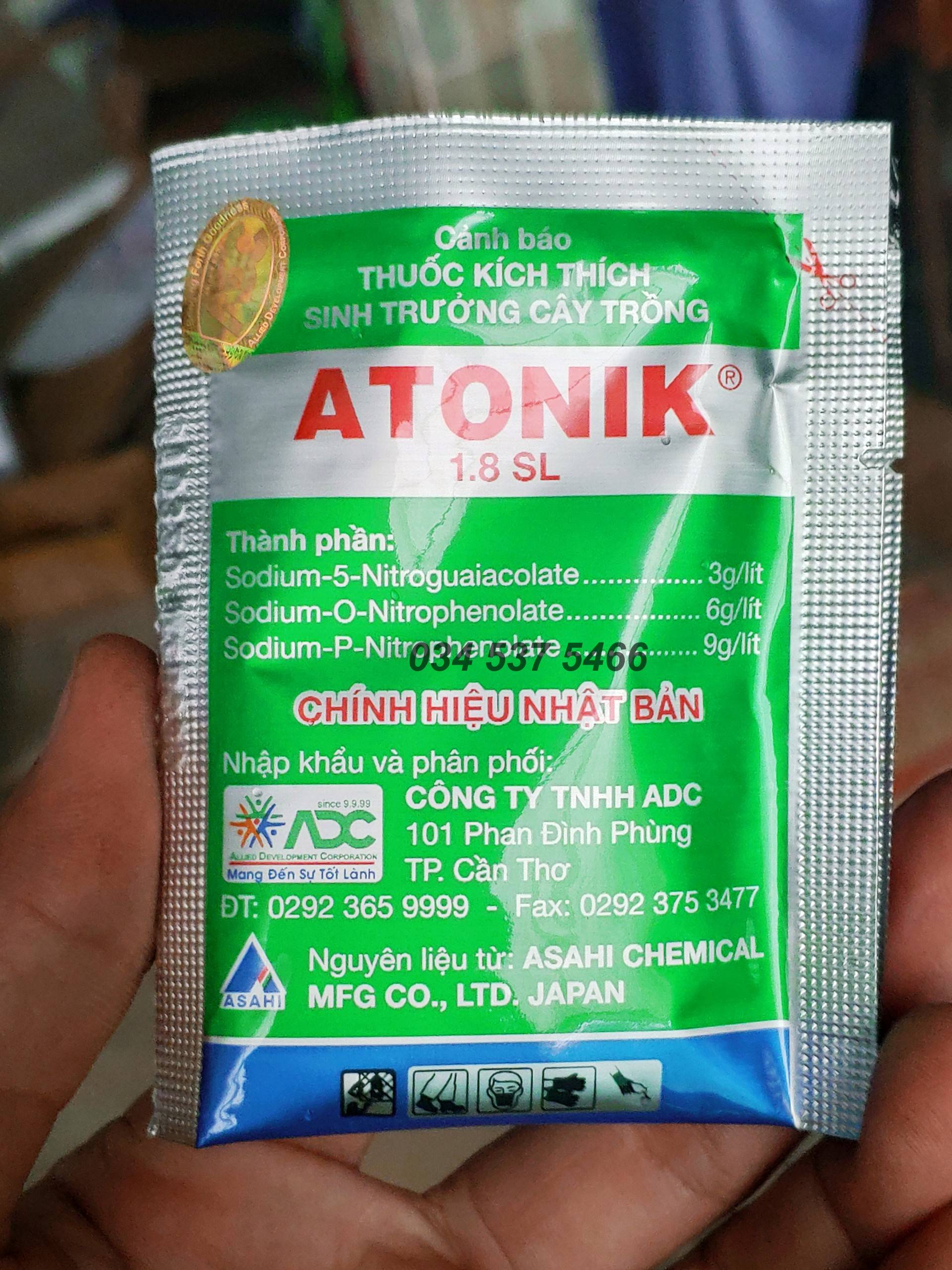 ATONIK 1.8 SL - Gói 10ml - Thuốc điều hòa sinh trưởng kích thích cây trồng và hoa kiểng