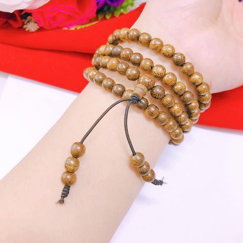 Vòng trầm hương hạt 6ly - vòng tay gỗ trầm cao cấp - vòng tay JQN cam kết sản phẩm chuẩn ảnh 100%, hàng chuẩn chất lượng