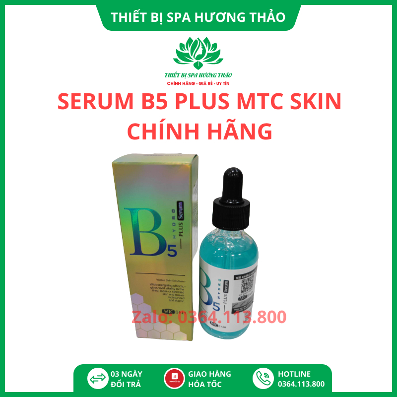 Serum hydro b5 chính hãng lọ 60ml hàng chuẩn mtc skin
