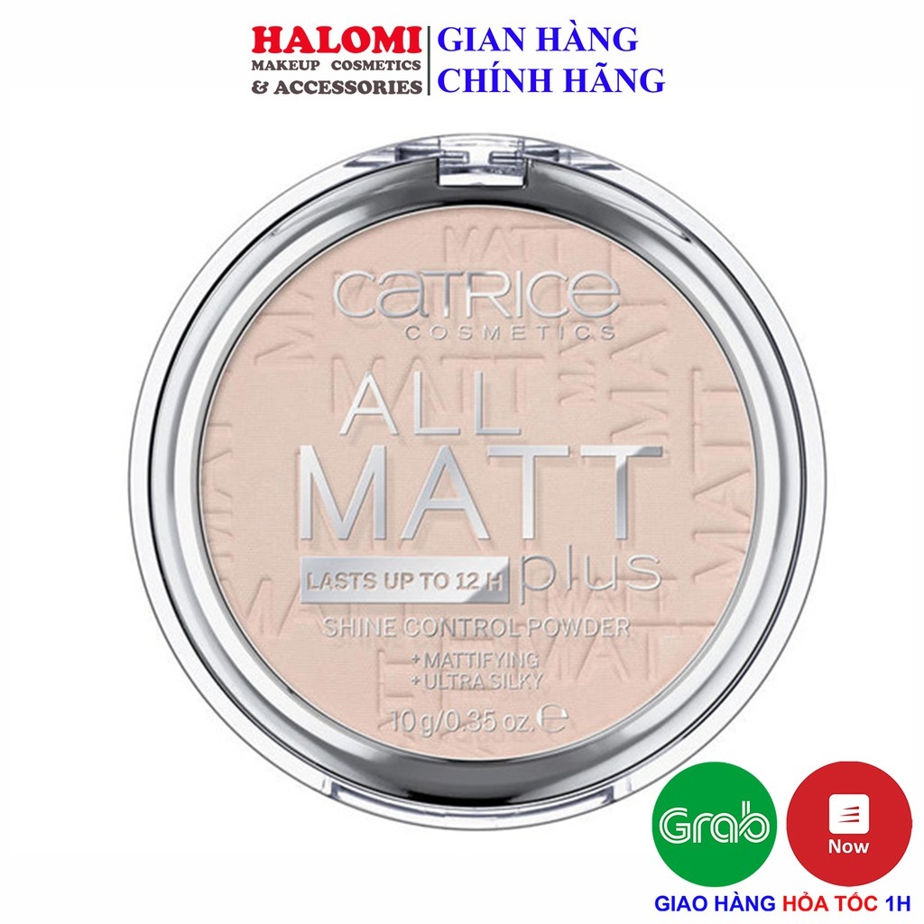 ✷☜☋ phấn phủ nén catrice all matt plus shine control powder chính hãng halomi