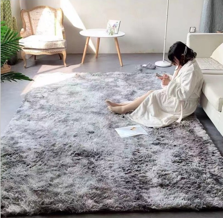 Thảm trải sàn lông xù - 1m4 x 1m6 cực đẹp thảm trải sàn lông xù cao cấp giá siêu tốt tháng thảm lông xù cao cấp cho không gian sang trọng tinh tế kích thước thảm 1m4 x 1m6