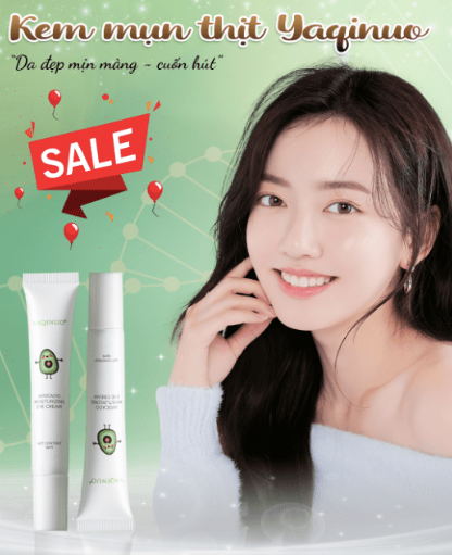 Kem bơ giảm mụn thịt Yaquinuo nội địa Trung