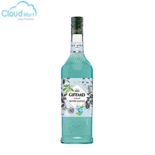 Syrup Giffard Ice Mint 1L - Nguyên Liệu Pha Chế Cloud Mart