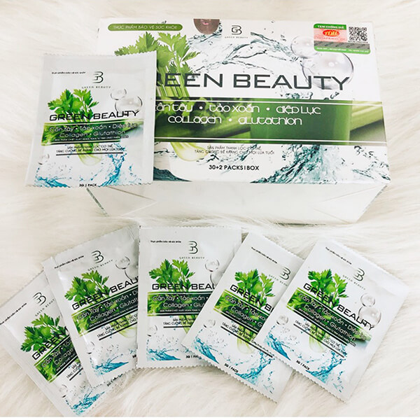 Nước Ép Cần Tây - Diệp Lục Cần Tây hộp 30 gói