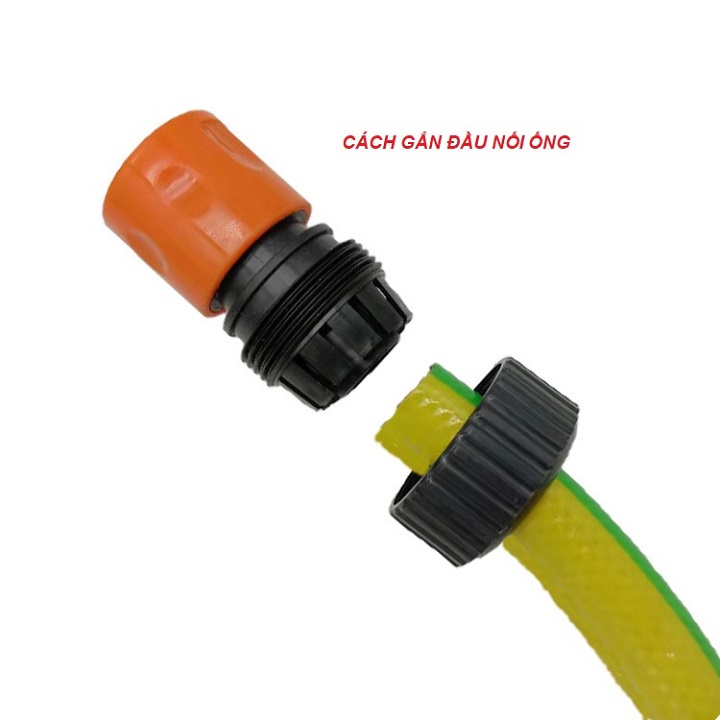 Nối ống 21mm ra đầu nối khớp gài - diy701-558