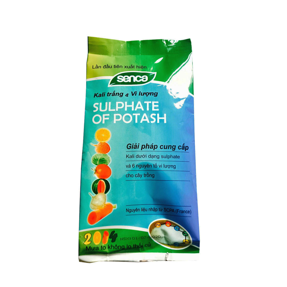 Phân Bón Lá Kali Trắng Và Vi Lượng 400g Giúp Quả To, Quả Đẹp, Ngọt Trái, Cứng Cây