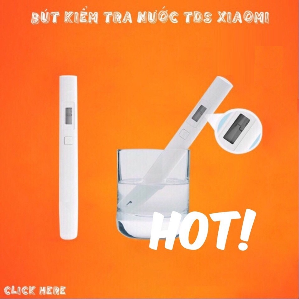 【HOT SALE】 Bút Thử Nước Xiaomi TDS -KIỂM TRA ĐỘ SẠCH NƯỚC