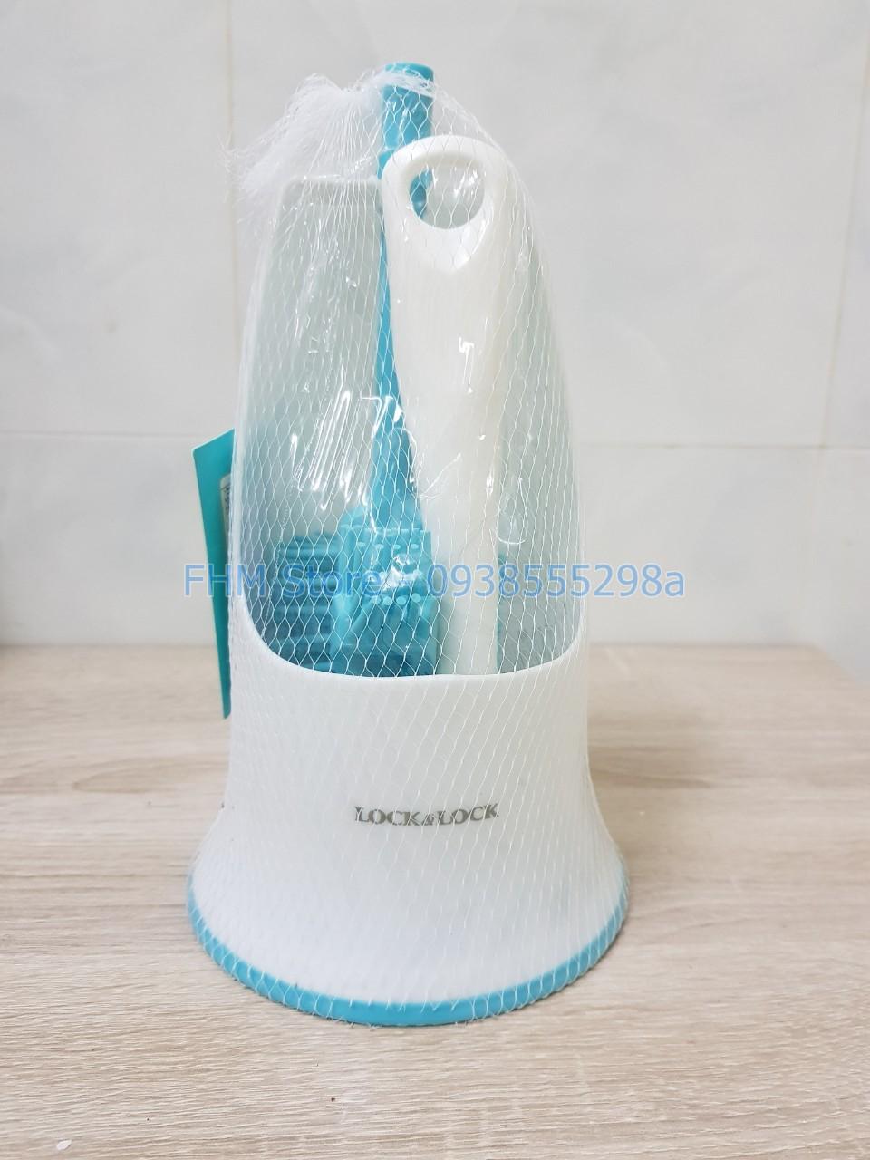 BỘ CÂY CỌ CHÀ TOILET TPR KÈM GIÁ ĐỠ LOCK&LOCK ETM416