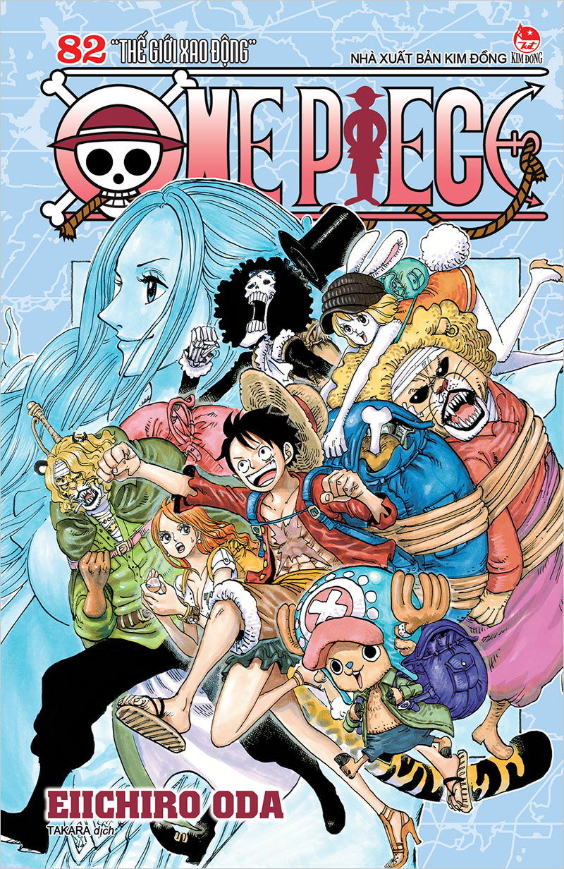 Kim Đồng - One Piece - Tập 82(bìa rời)