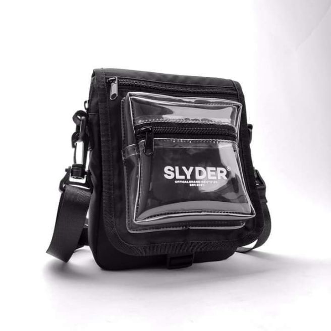 TÚI ĐEO CHÉO SLYDER DA BÓNG PHỐI TÚI TRONG