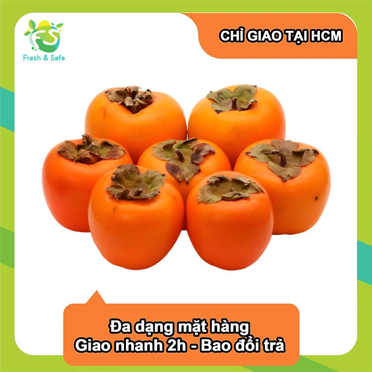 [HOẢ TỐC HCM] Hồng chín Đà Lạt -  4 trái 600g