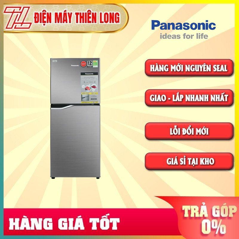 Tủ lạnh Panasonic Inverter 170 lít NR-BA190PPVN - TRẢ GÓP 0% - GIAO TOÀN QUỐC - NGOÀI HCM TÍNH PHÍ