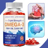 Dầu cá Omega 3 Didacat Triple Strength dành cho nam và nữ - 2500 mg Dạng Triglyceride tái este hóa, hiệu lực cao, dễ hấp thụ