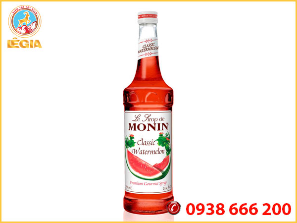 Siro monin dưa hấu 700ml - monin watermelon syrup