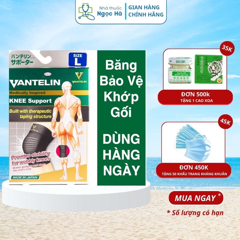 Băng bảo vệ khớp gối bó gối vantelin support knee size m,l,xl
