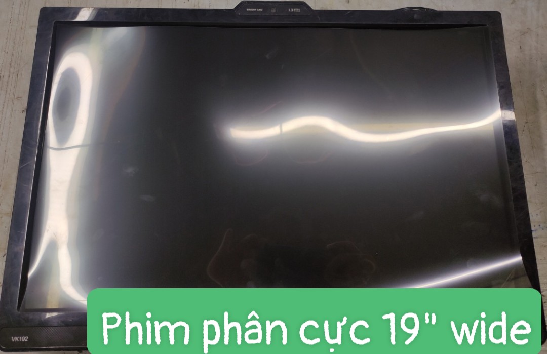 Phim phân cực 19" chuyên dùng dán cho màn hình lcd, tv, màn hình máy tính,... 45 độ