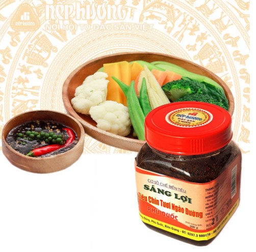 [HCM]Tiêu chín ngào đường hũ 200g đặc sản Phú quốc- Date mới - tiêu ngào đường