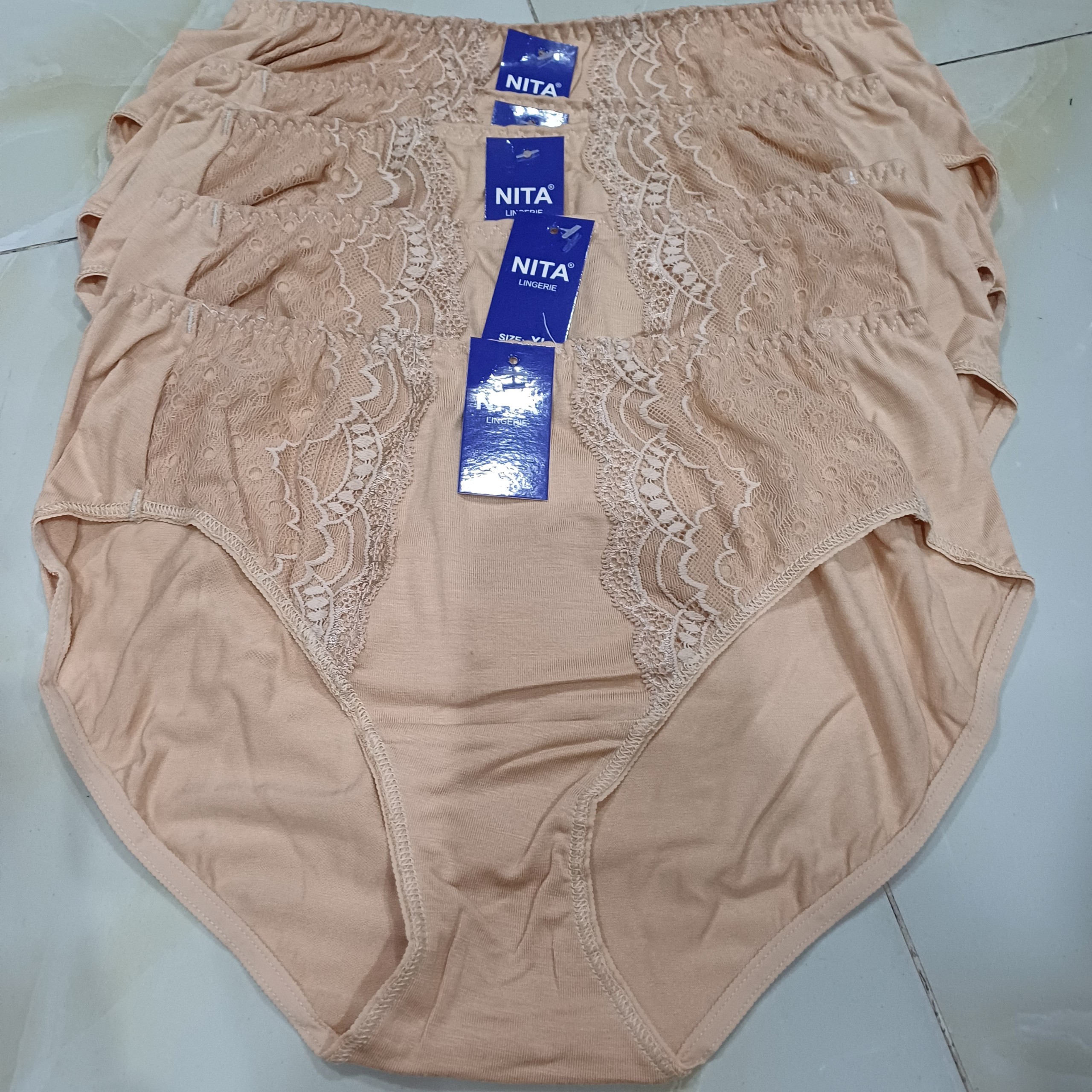  5 Quần Lót Nữ Cotton Lưng Cao Bigsize 48kg Đến 100kg Hàng Việt Nam Mềm Mát Co Giãn Thoải Mái MARKETONLINE68 