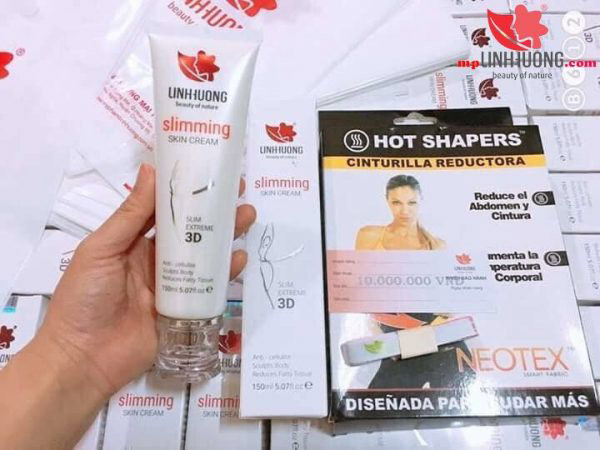 Kem tan mỡ Linh Hương 3D