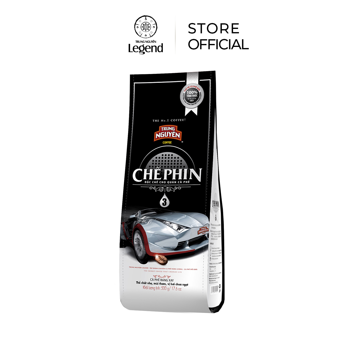 Cà phê rang xay chế phin 3 - 500gr