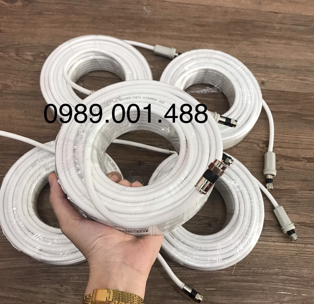 Dây cáp đồng trục 20m bấm sẵn đầu