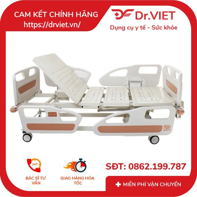 Haidesite M01 New 3 crank manual mattress-high quality-208cm x 96cm x 54cm-Original