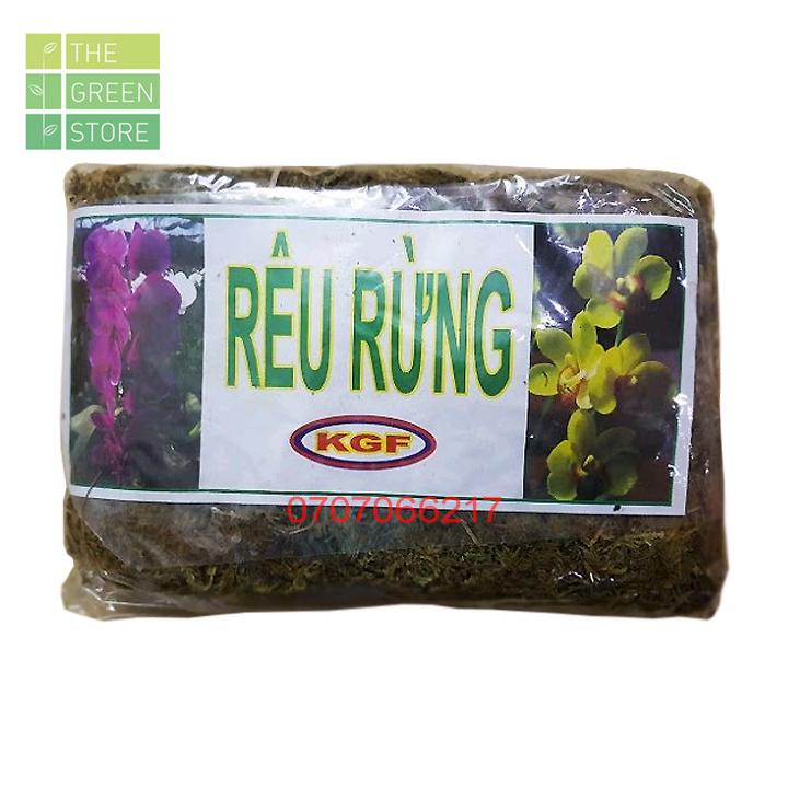 Rêu rừng - Giá thể trồng lan 125g