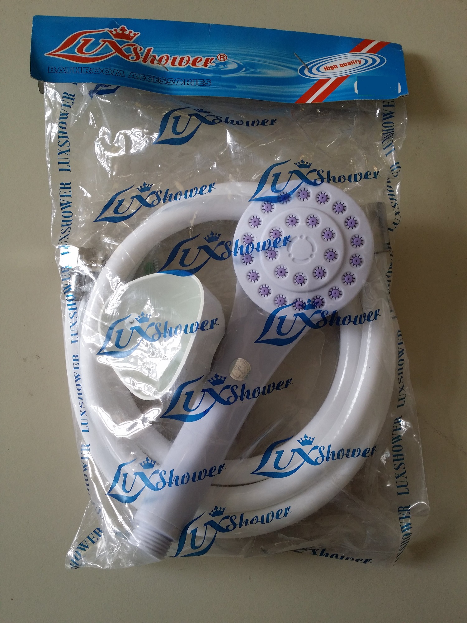 Bộ Dây Sen Tắm Nhựa Luxshower Bộ Dây Sen Tắm Nhựa Capri Bộ Dây Sen Tắm 150mm Vòi Tắm Hoa sen