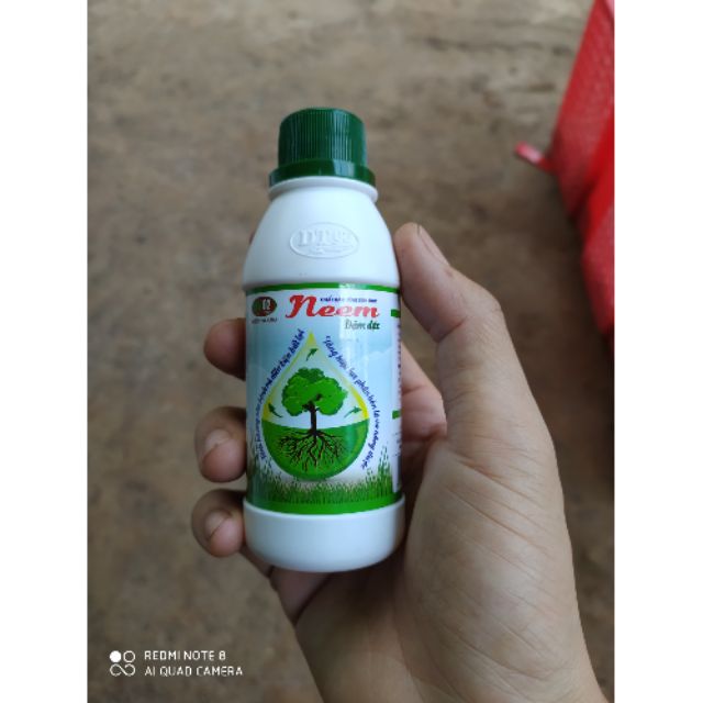 Chất bám dính kết hợp dầu neem tiêu diệt và xua đuổi côn trùng gây hại trên cây -100ml