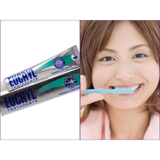 Kem tẩy trắng răng eucryl anh quốc