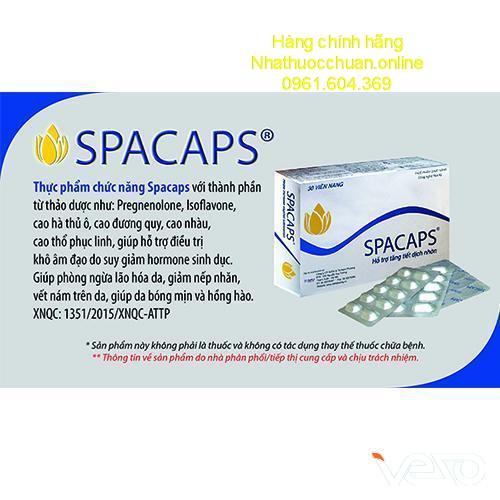 Spacaps cải thiện nội tiết tố Nữ